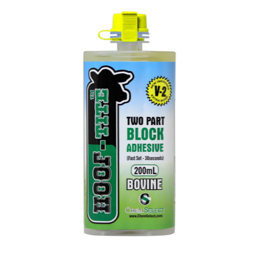 Hoof-Tite Block Adhesive