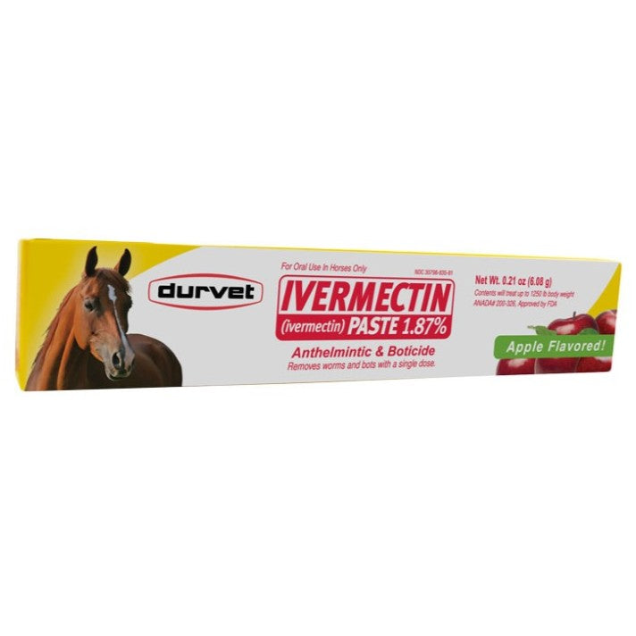 Durvet (Ivermectin 1.87% Apple Flavor) Paste 6.08gm