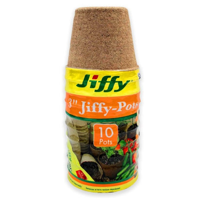 Jiffy Organic Seed Starting Biodegradable Peat Pots
