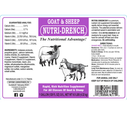 Nutri-Drench for Goat & Sheep - Refill
