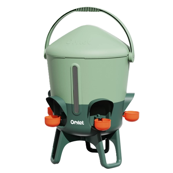 Omlet Insulated Stay Clean Chicken Waterer 3 gal - Sage