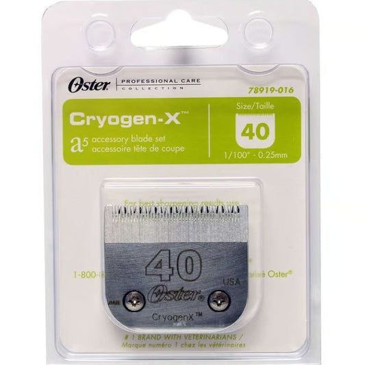Oster Cryogen-X Detachable Clipper Blades Size 40