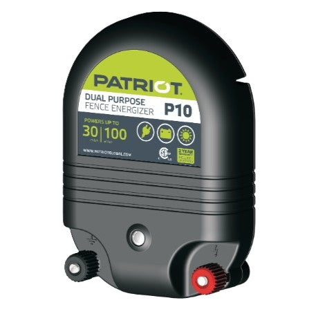 Patriot P10 Dual Purpose Fence Energizer (12V/110V)