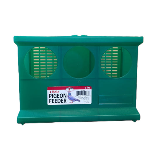 Plastic Pigeon Feeder 3 Hole