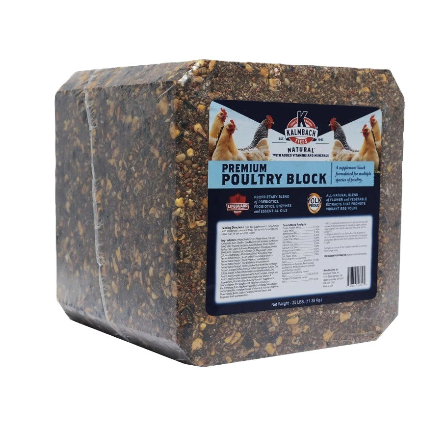 Poly Block Chicken Premium Poultry Block - 25 lb.