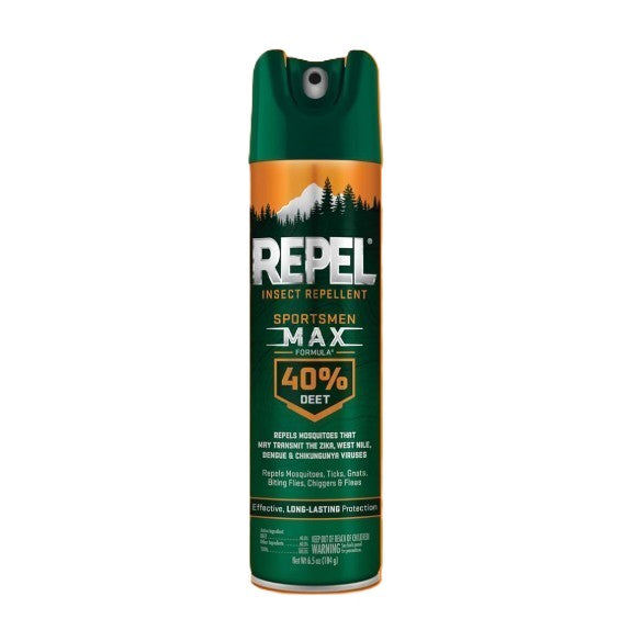 Repel Insect Repellent Sportsman Max Formula 40% DEET (Aerosol Spray) 6.5 fl Ounce
