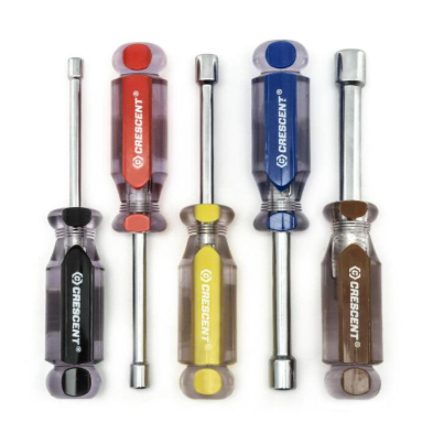 Crescent Set of 5 SAE Acetate Nut Driver