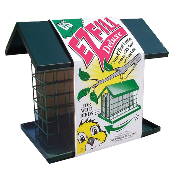 E-Z FILL DELUXE SUET FEEDER W/ROOF