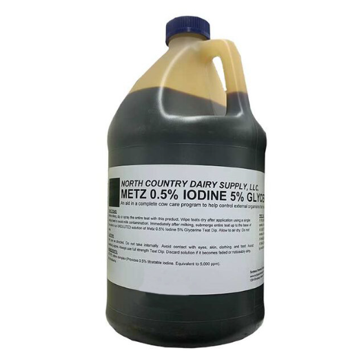 Iodine 5% Glycerine Teat Dip