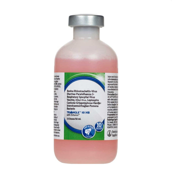 Triangle 10 HB with Enhance Cattle Vaccine